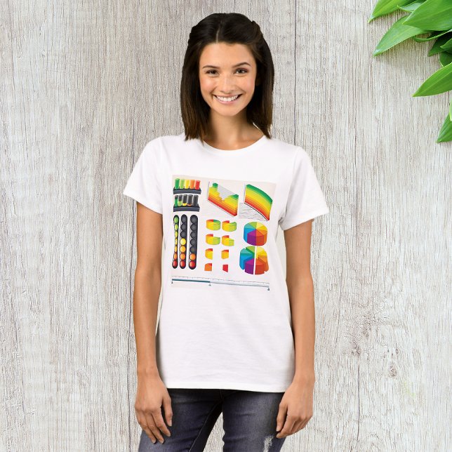 Infographic Elements and Data Visualization T-Shirt (Creator Uploaded)