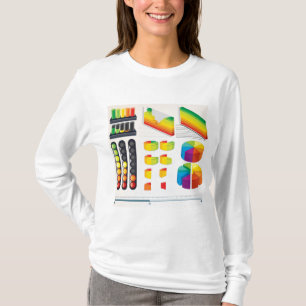 Infographic Elements and Data Visualization T-Shirt