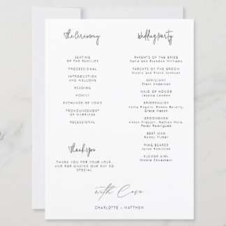 Infographic Wedding Ceremony Minimalist Greenery