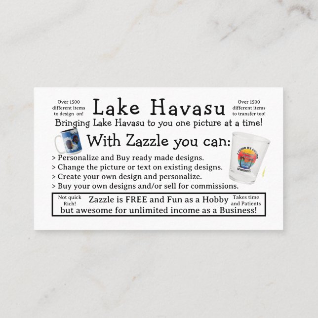 Information Business Card (Back)