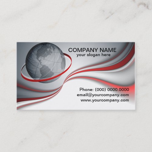 Information data and communication technology business card