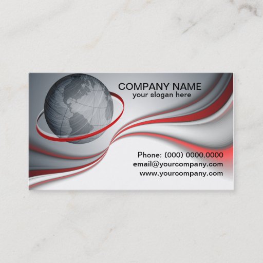 Customizable Information, data and communication technology business card templates