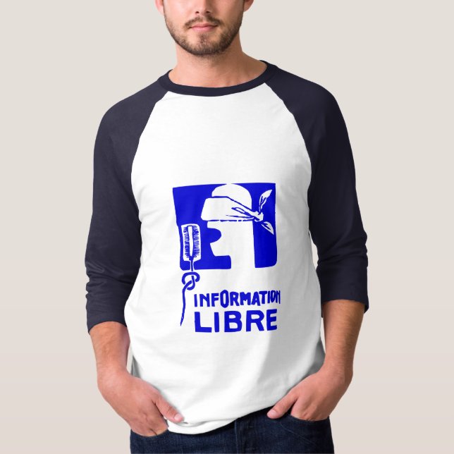 information libre T-shirt (Front)