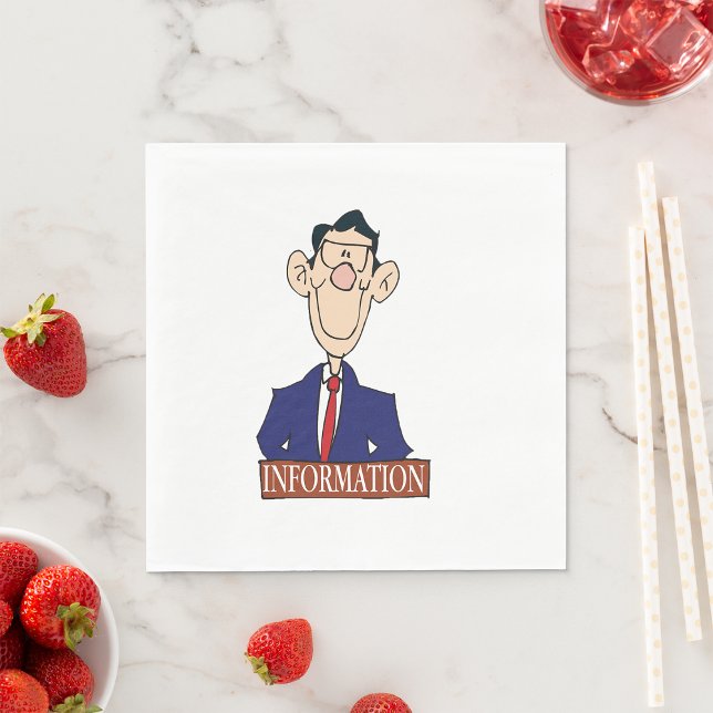 Information Officer Napkins (Creator Uploaded)