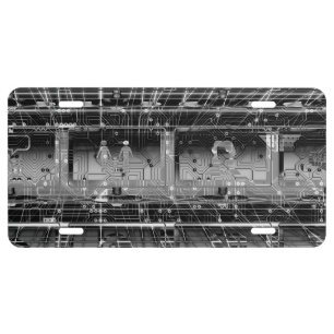 Information Tech License Plate