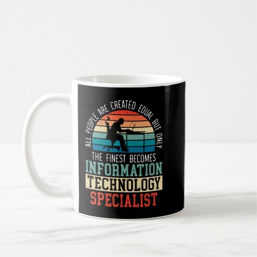 Information Technology Specialist Computer Job Pro Coffee Mug