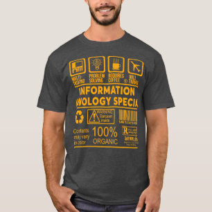 INFORMATION TECHNOLOGY SPECIALIST NICE DESIGN 2017 T-Shirt