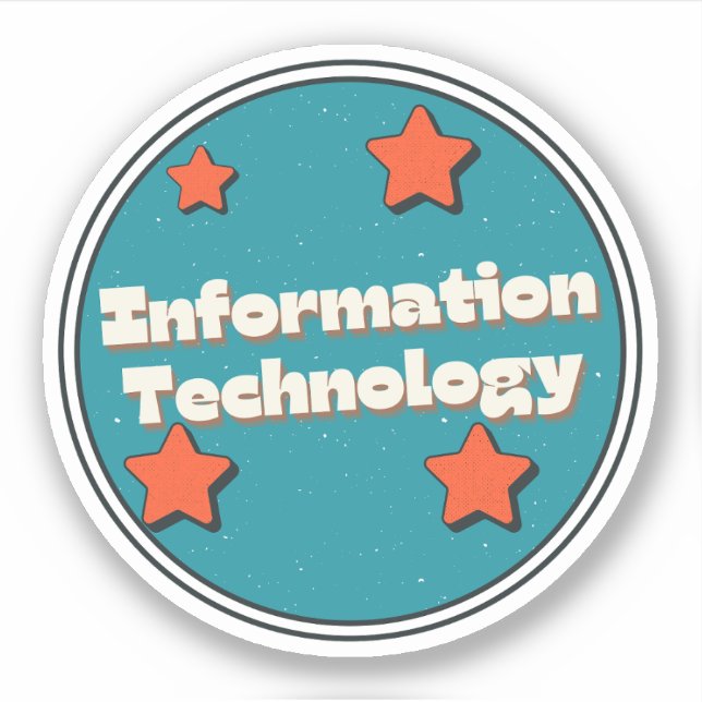 Information Technology Sticker (Front)