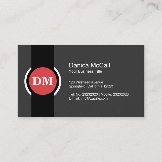 Information Technonology IT Tech Professional Business Card (Front)