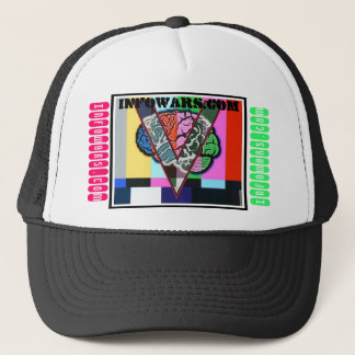 INFOWARS.COM- V for victory- TV is mind control Trucker Hat