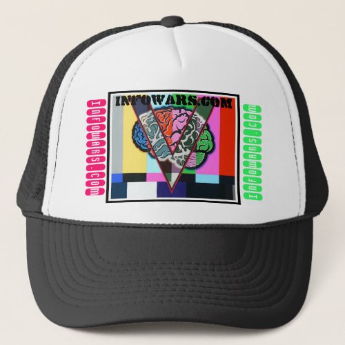 INFOWARSCOM_ V for victory_ TV is mind control Trucker Hat