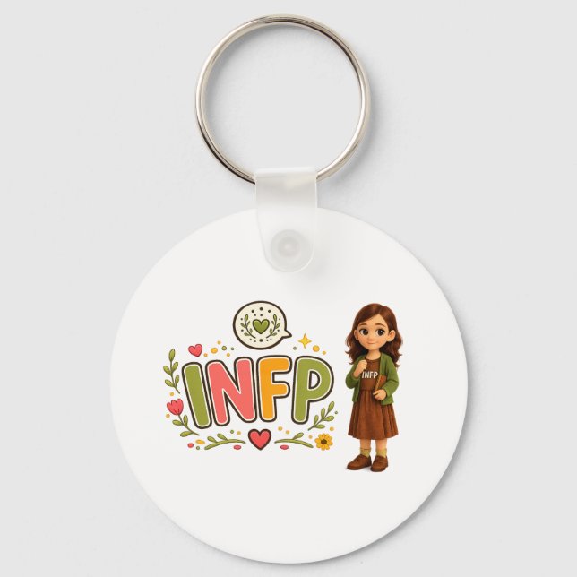 INFP — The Creative Dreamer Keychain (Front)
