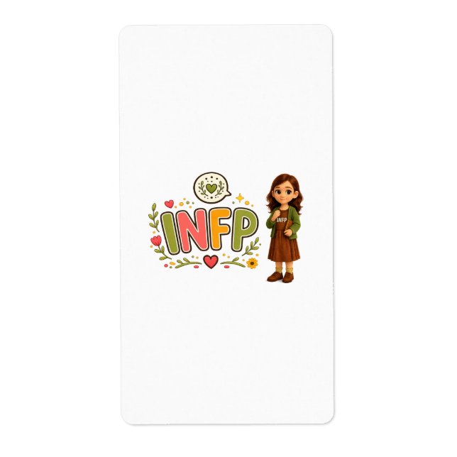 INFP — The Creative Dreamer Label (Front)