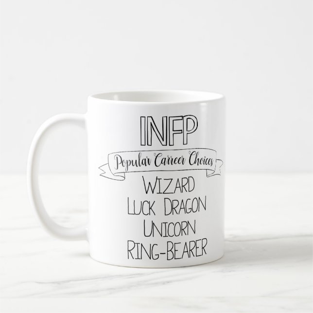 INFP the Dreamer Coffee Mug (Left)