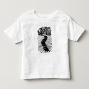 Infra red of trees buildings and trails in Las Toddler T-shirt