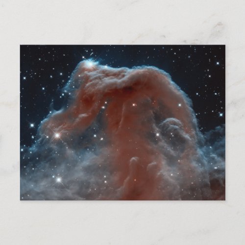 Infrared Horsehead Nebula Postcard