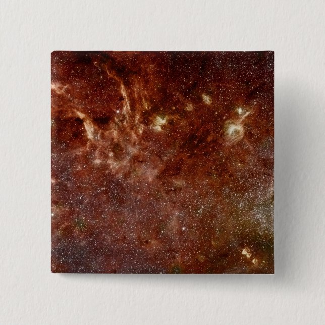 Infrared image pinback button (Front)