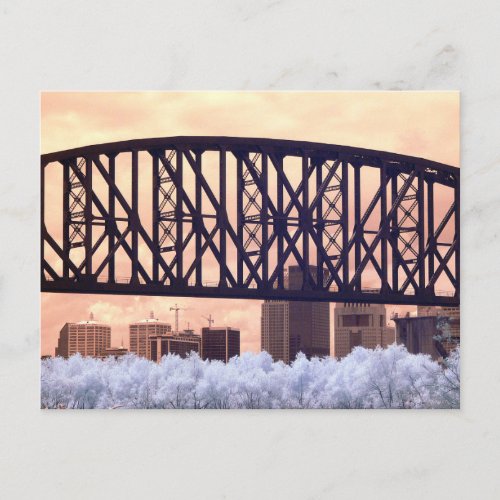 Infrared Louisville Ky Postcard