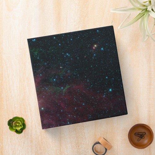 Infrared View Showing The Birth And Death Of Stars 3 Ring Binder
