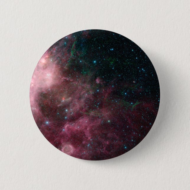 Infrared View Showing The Birth And Death Of Stars Button (Front)