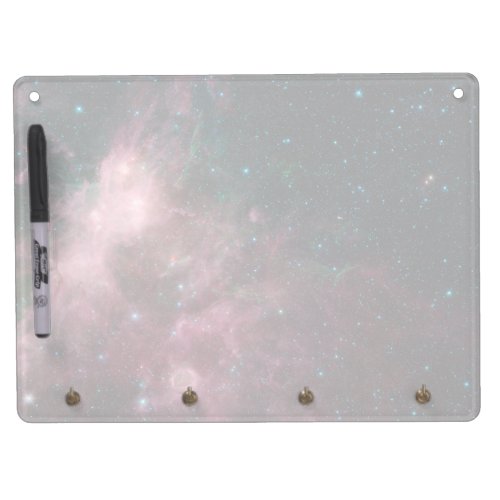 Infrared View Showing The Birth And Death Of Stars Dry Erase Board With Keychain Holder