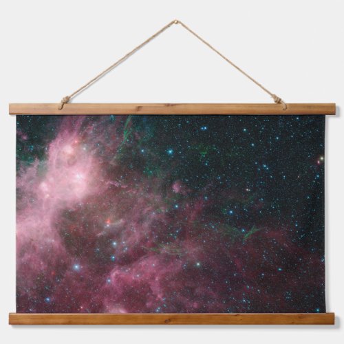 Infrared View Showing The Birth And Death Of Stars Hanging Tapestry
