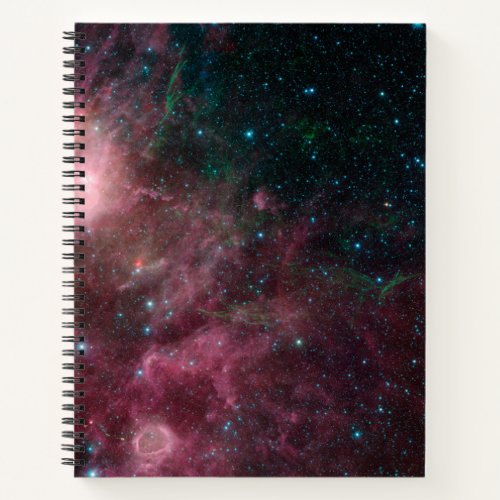 Infrared View Showing The Birth And Death Of Stars Notebook