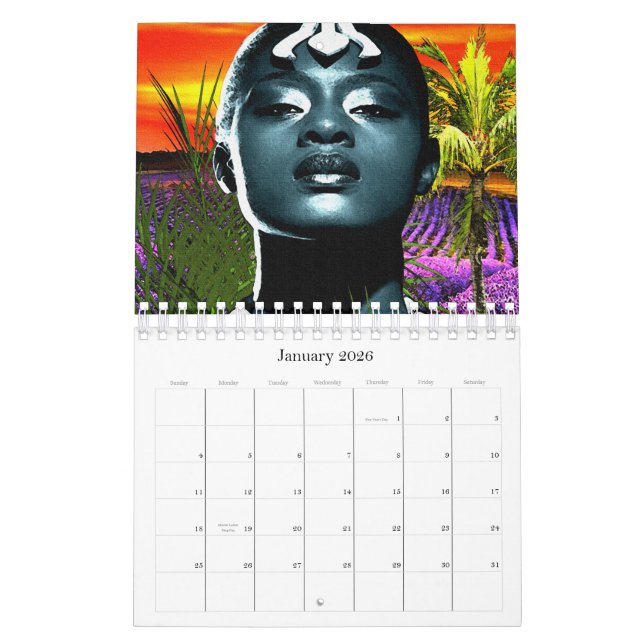 “Infuse Your Space with African Pride” Calendar (Jan 2026)