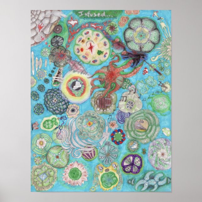 Infused Contemplation Poster (Front)