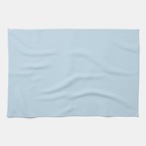 Infused Pastel Blue Solid Color After Rain M520_2 Kitchen Towel