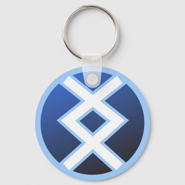 Ing Inguz Keychain (Front)