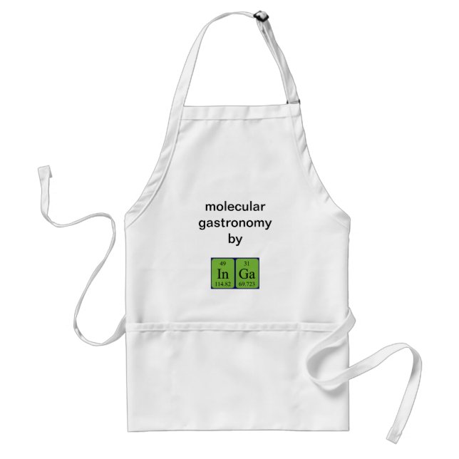 Inga periodic table name apron (Front)