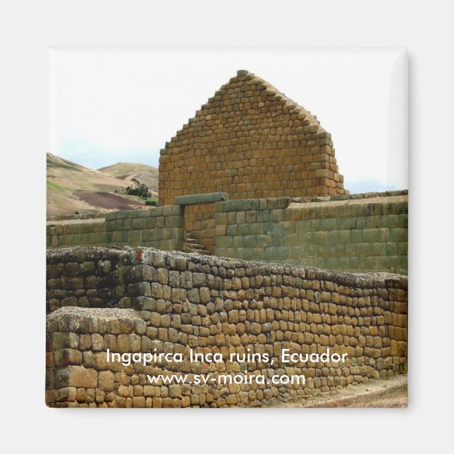 Ingapirca Inca ruins, Ecuador Magnet (Front)