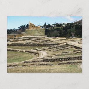 Ingapirca Inca ruins, Ecuador Postcard