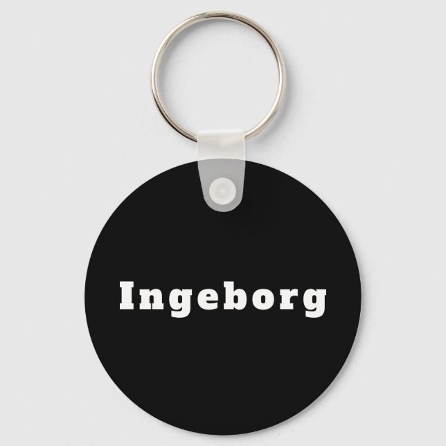 ingeborg keychain (Front)