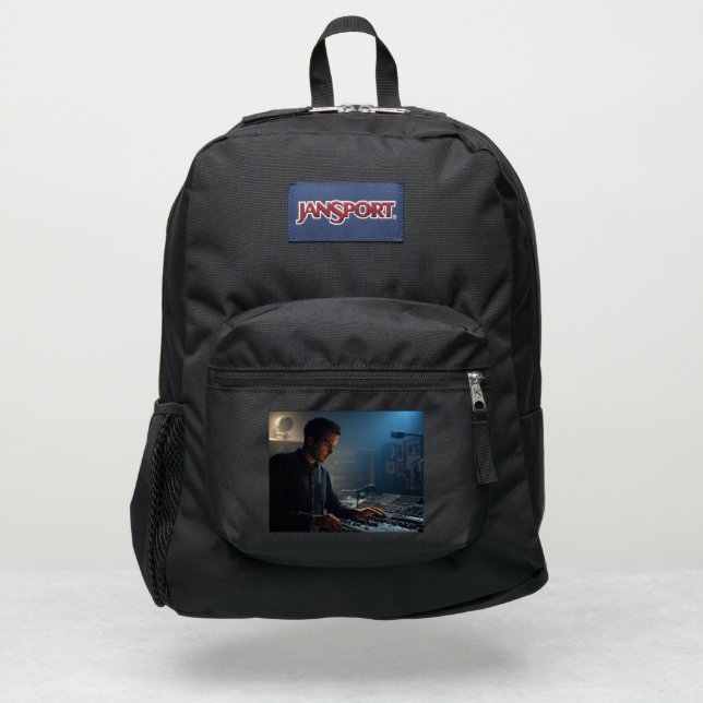 Ingenieria en sonido JanSport backpack (Front)