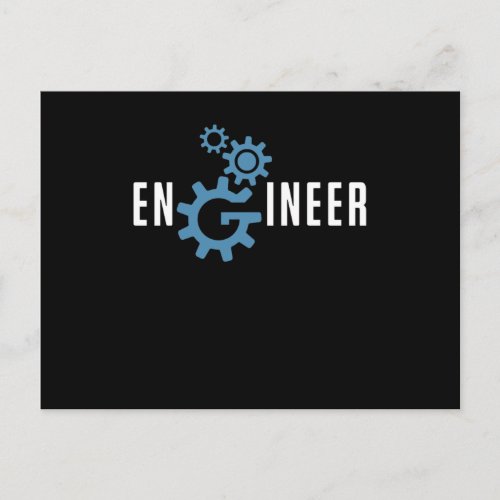 Ingenieur der Mechatronik und Mechanik Postcard
