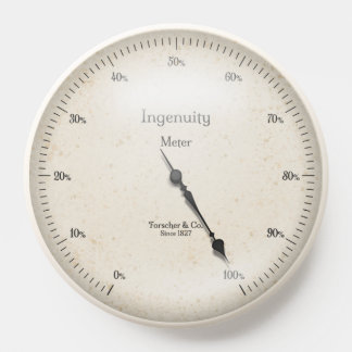 Ingenuity Meter Steampunk Machine Gauge Industrial PopSocket