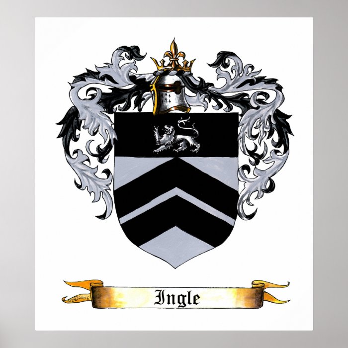 Ingle Shield of Arms Print