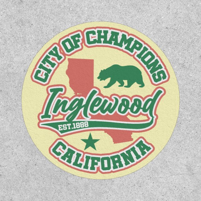 Inglewood,California Patch (Front)