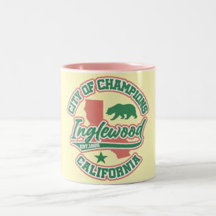 Inglewood,California Two-Tone Coffee Mug
