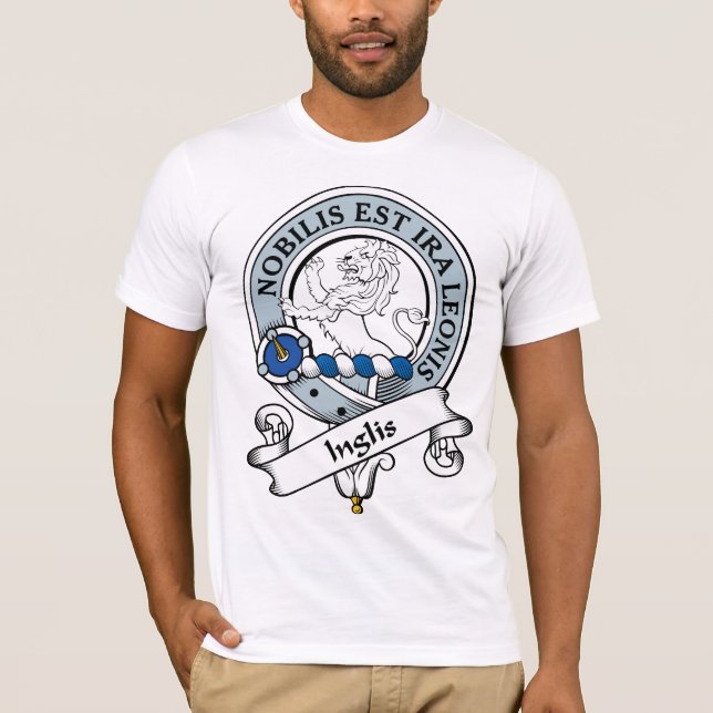 Inglis Clan Badge T-Shirt (Front)