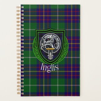 Inglis Scottish Clan Tartan & Crest Planner