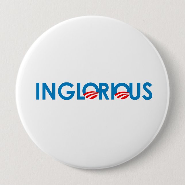 INGLORIOUS PINBACK BUTTON (Front)