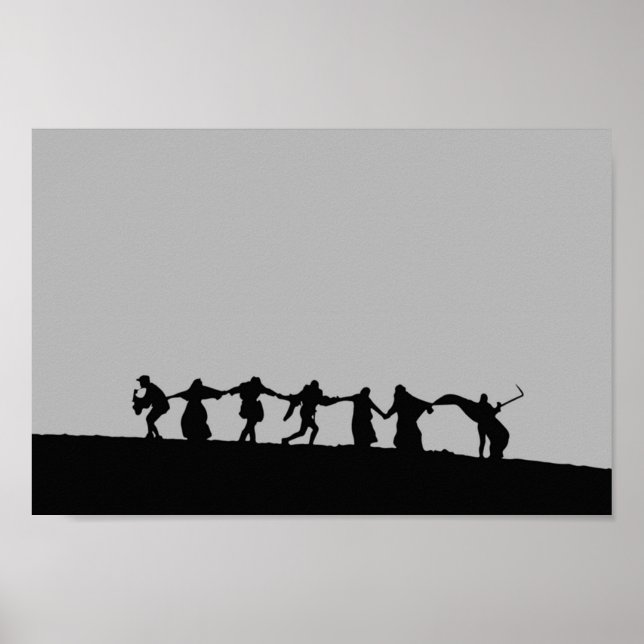 Ingmar Bergman´s Seventh Seal Poster (Front)