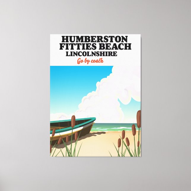 Ingoldmells South Beach lincolnshire Canvas Print (Front)