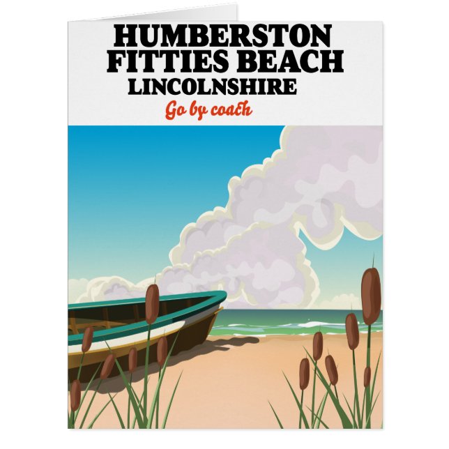 Ingoldmells South Beach lincolnshire Cards (Front)