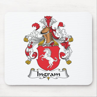 Ingram Family Crest Mouse Pad