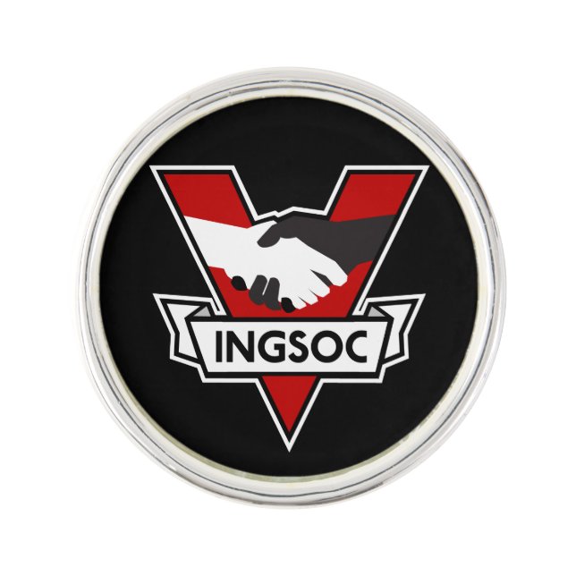 INGSOC 1984 Lapel Pin (Front)