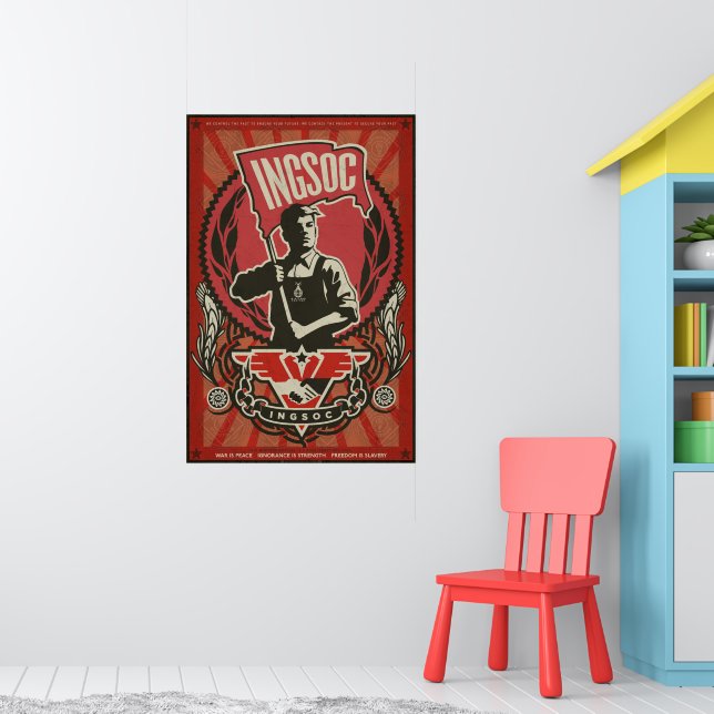 INGSOC 1984 Propaganda Poster | Zazzle